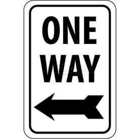 NMC TM22G Traffic Sign One Way With Left Arrow 18
