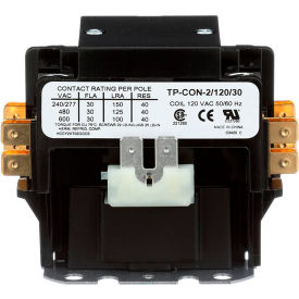 Tradepro® Contactor 30 Amp 120V 2 Pole TP-CON-2/120/30