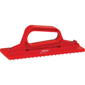 Vikan 55104 Handheld Cleaning Pad Holder Red 55104