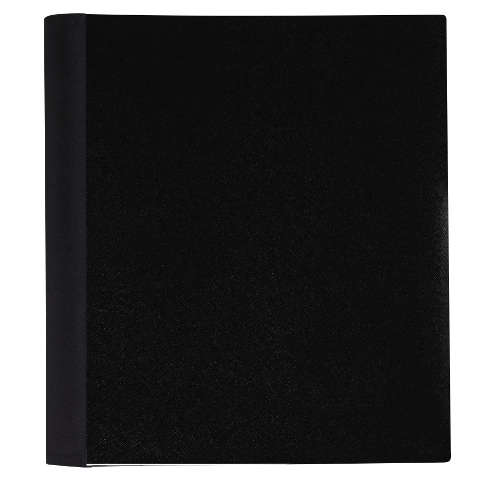 Office Depot Brand Stellar Notebook With Spine Cover, 8-1/2in x 11in, 3 Subject, College Ruled, 150 Sheets, Black (Min Order Qty 10) MPN:400-015-991
