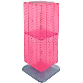 Global Approved 701435-PNK 4-Sided Interlocking Pegboard Floor Display 14