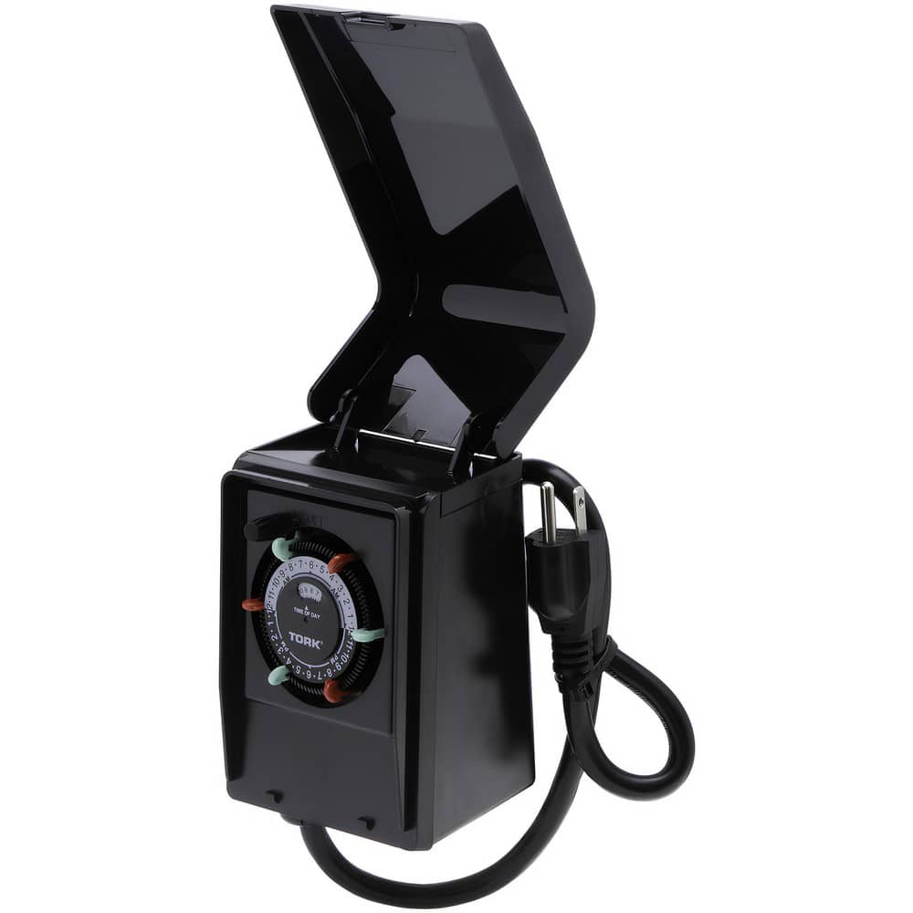 Electrical Timers & Timer Switches; Switch Type: Mechanical Timer Switch; Recommended Environment: Outdoor; Timing Range: 24 h; Minimum On/Off Time: 30min; Voltage: 120.00; Amperage: 15.0000 MPN:RHB32R