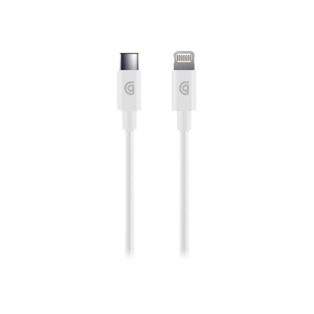 Griffin USB-C to Lightning Cable - 6FT - White - Griffin USB-C to Lightning Cable - 6FT - White (Min Order Qty 3) MPN:GP-067-WHT