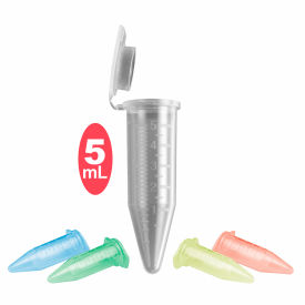 MTC Bio Snap Cap MacroTube Non Sterile 5 ml Green Tinted 200 Pack C2500-G