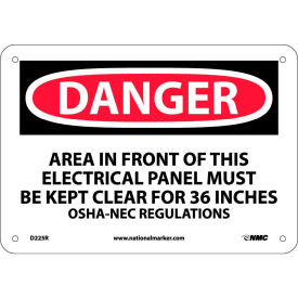 Safety Signs - Danger Area - Rigid Plastic 7