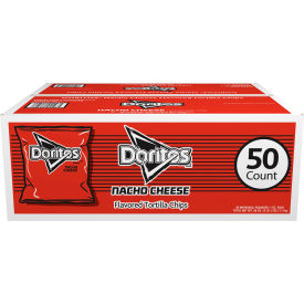 DORITOS Nacho Cheese Tortilla Chips 1 oz 50 Count 22000475