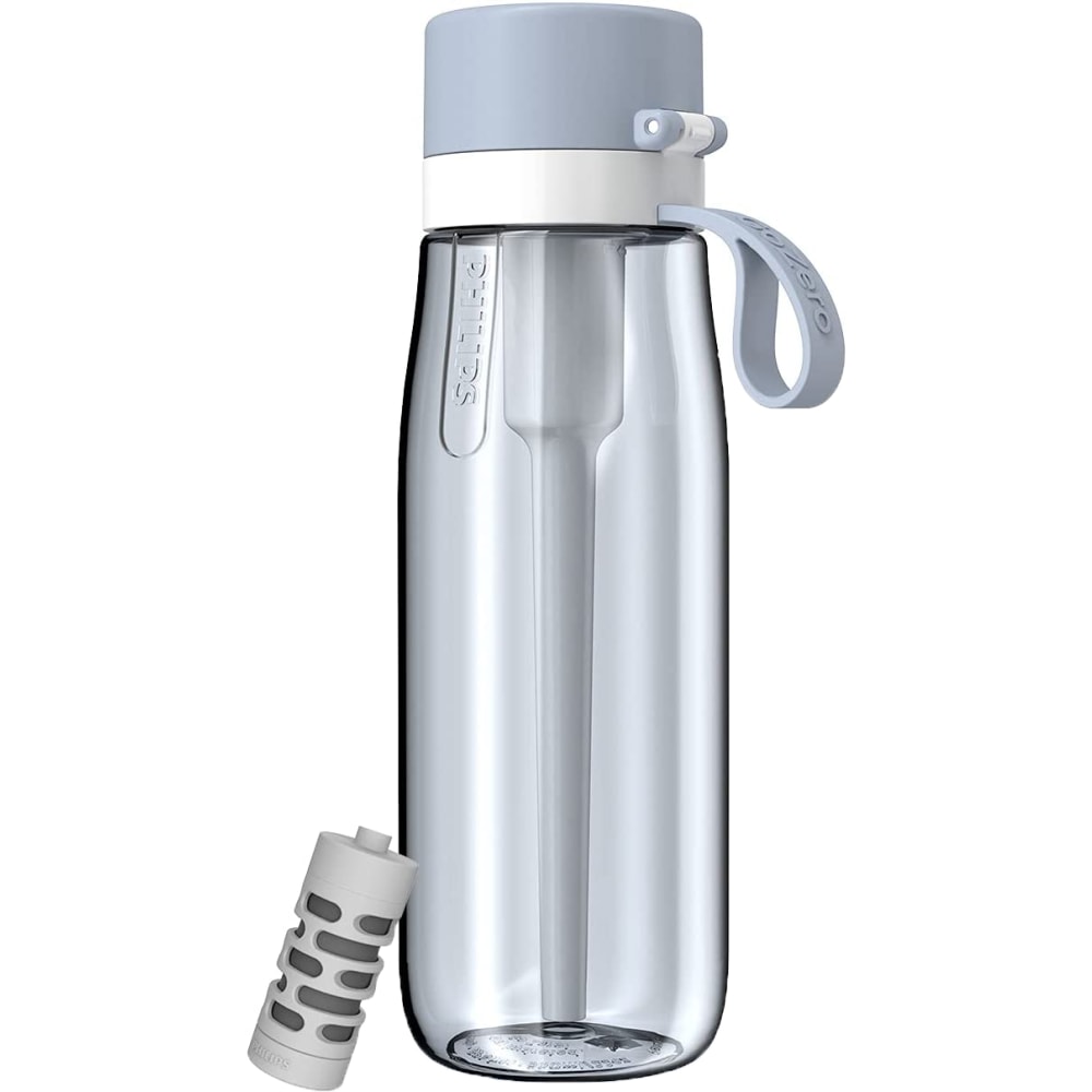 Philips GoZero Everyday Tritan Water Bottle With Filter, 22 Oz, Blue MPN:AWP2731BLO/37