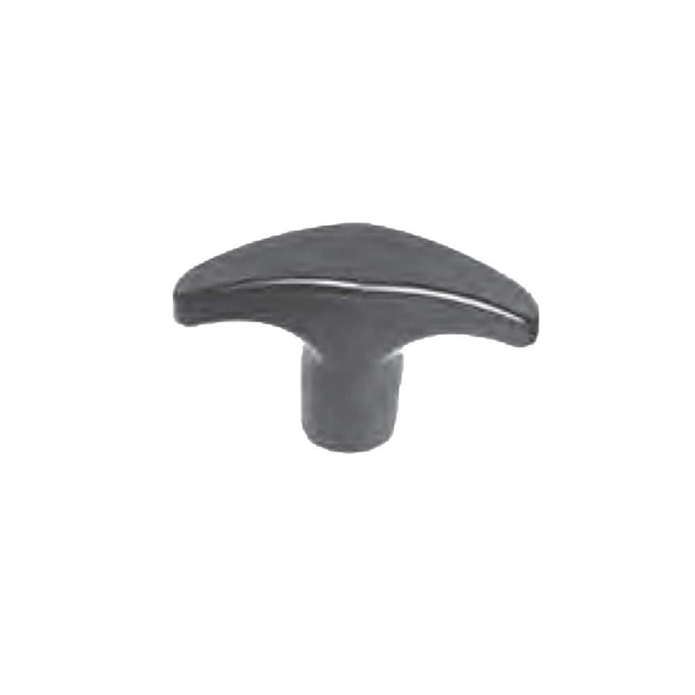 Jergens Plastic T-Handle Knobs are ideal for heavy-duty clamping and push/pull applications and latch release with pull cables or rods. They can also be applied to cabinet doors, access panel latches, etc. MPN:32115