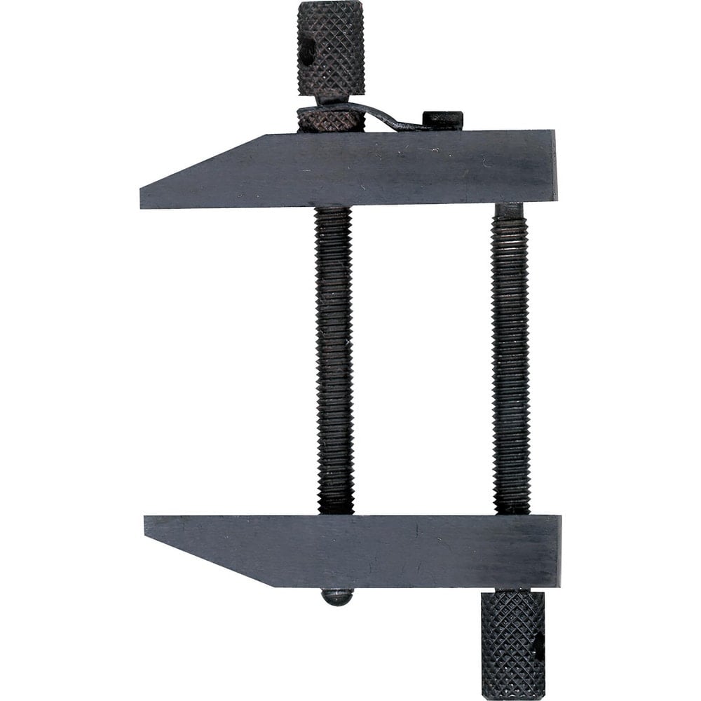 Parallel Clamps; Maximum Capacity (Inch): 3; Jaw Length: 4in; Clamping Action: Squeeze; Arm Material: Hardened Steel; Throat Depth: 4in; Thread Size: 10-32 MPN:52-465-015-0
