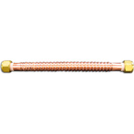 Kissler Copper Corrugated Water Heater Connector 3/4
