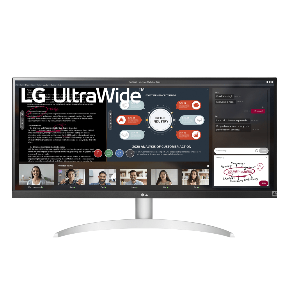 LG 29WP50S 29in FHD LCD UltraWide Monitor, FreeSync MPN:29WP50S-W