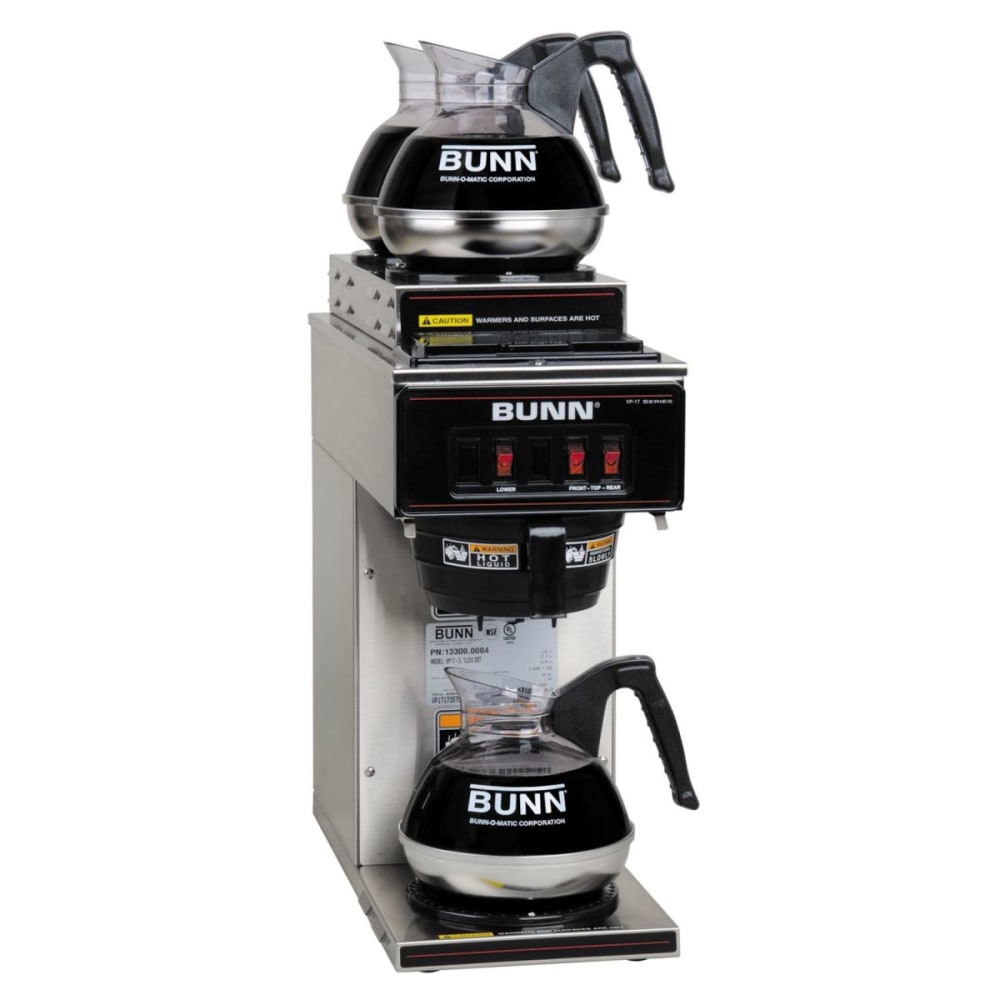 BUNN Pourover 60-Cup Coffeemaker, Stainless Steel MPN:13300.0004