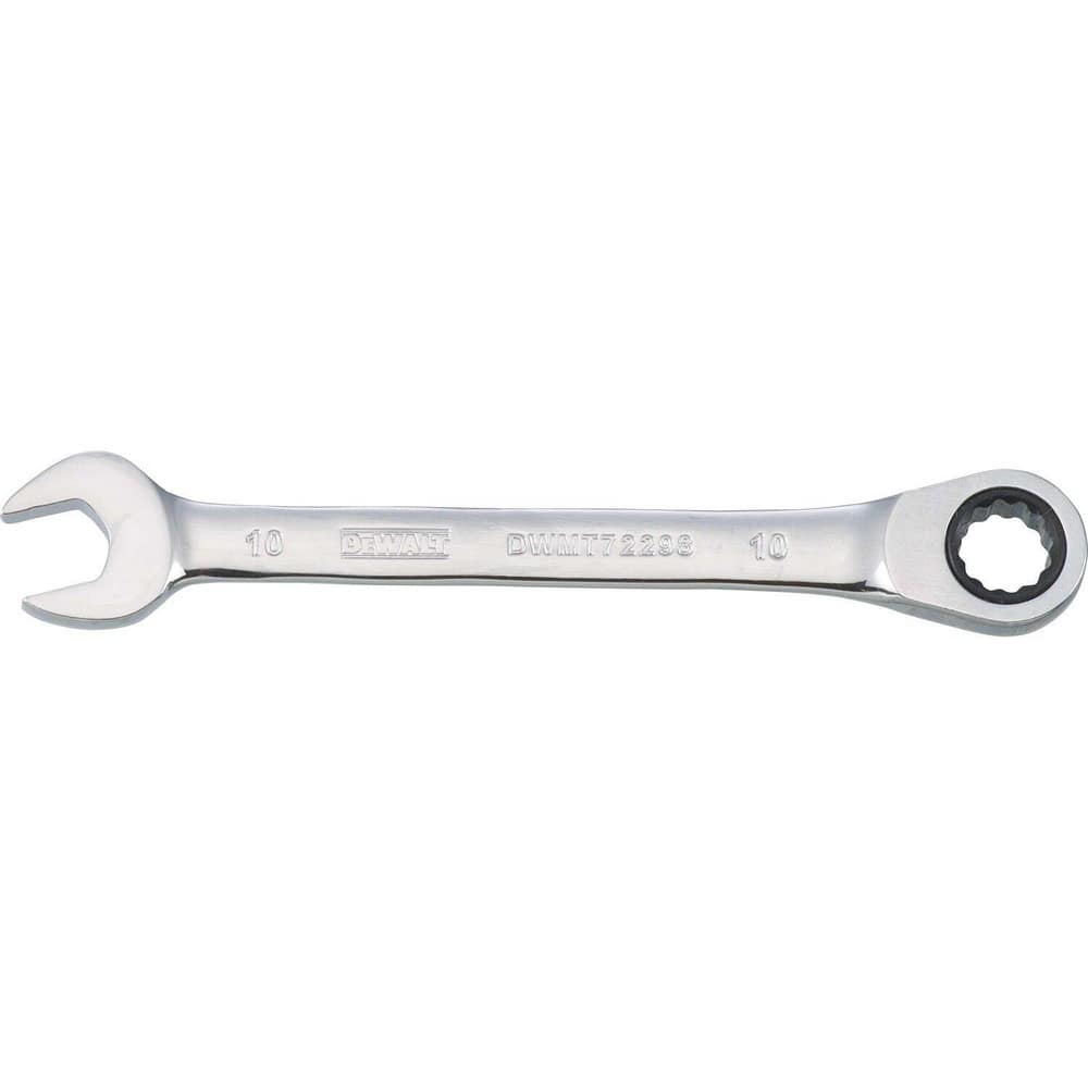 Combination Wrench: 10.00 mm Head Size, 15 deg Offset MPN:DWMT72298OSP