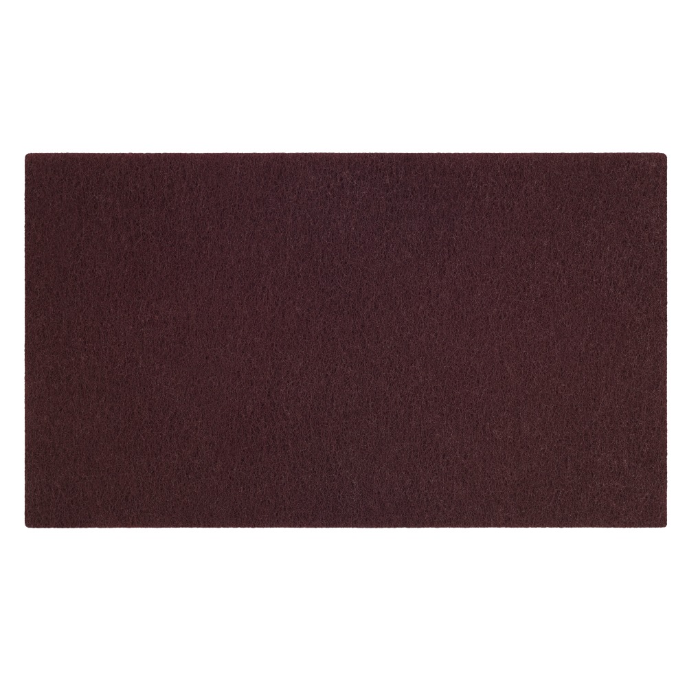 Scotch-Brite Surface Preparation Pads, 28in x 14in, Maroon, Pack Of 10 Pads MPN:SPP14X28