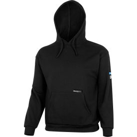 Oberon™ Men's Flame Resistant Heavyweight Pullover Hoodie M Black ZFC107-M