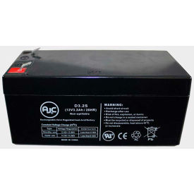 AJC® Sonnenschein A2123.2S 12V 3.2Ah Sealed Lead Acid Battery AJC-D3.2S-C-0-171105