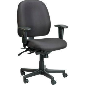 Eurotech 4X4 Task Chair - Black Fabric 49802ABLK