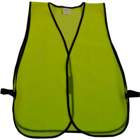 Petra Roc Non-ANSI All Purpose Safety Vest Polyester Mesh Lime One Size LVM-0