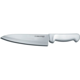 Dexter Russell 31600 - Cook's Knife High Carbon Steel Stamped White Handle 8