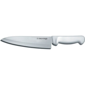 Dexter Russell 31600 - Cook's Knife High Carbon Steel Stamped White Handle 8