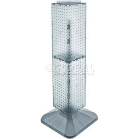 Global Approved 703387-CLR 4-Sided Interlocking Pegboard Display 8