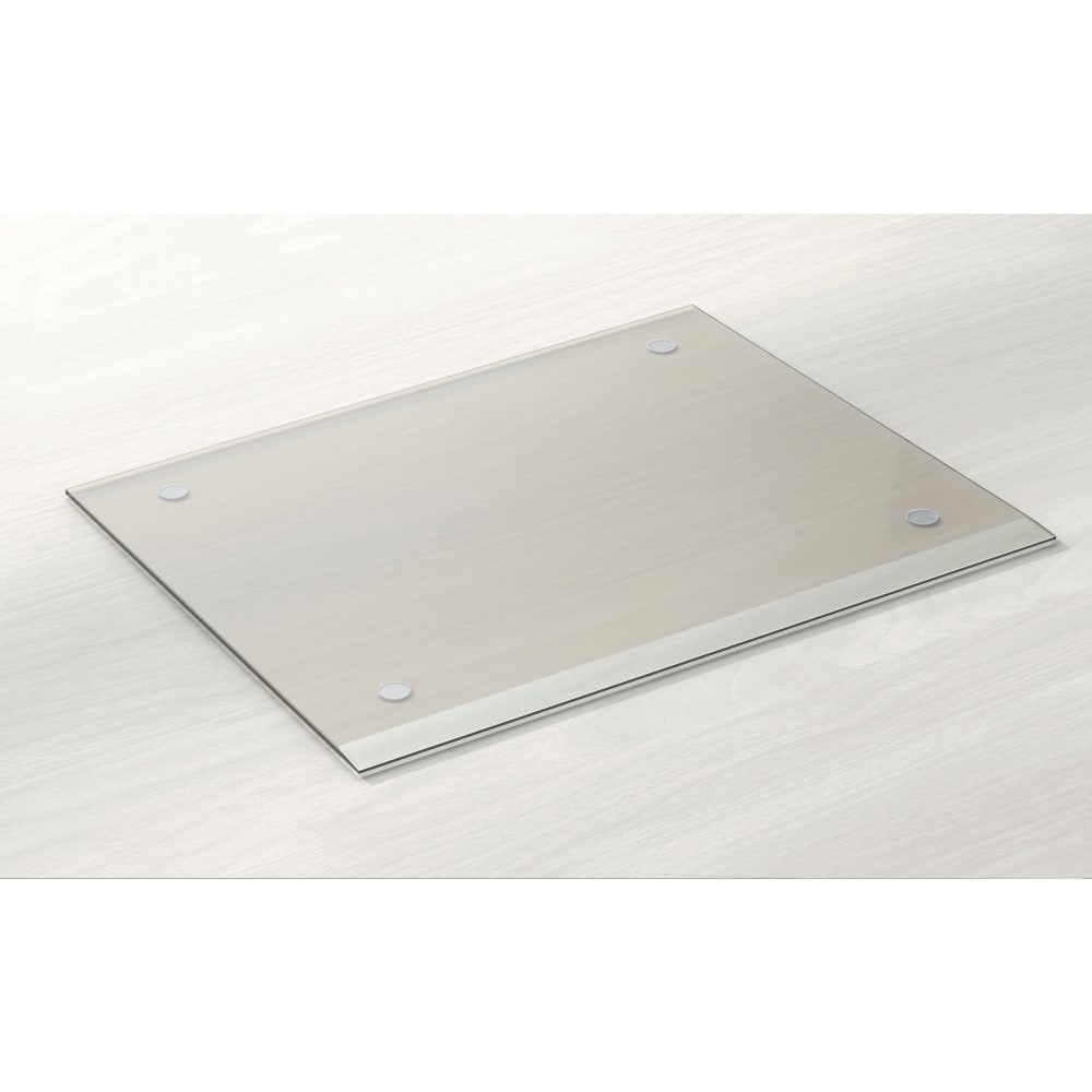 Lorell Desk Pad - Rectangular - 24in Width - Rubber - Clear MPN:39658