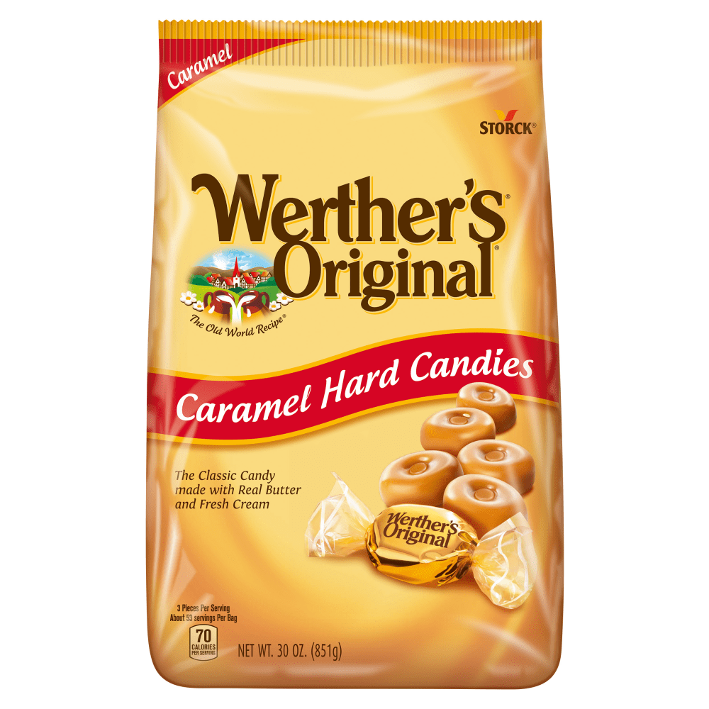 Werthers Original Caramel Hard Candies, 30 Oz MPN:SUL334111
