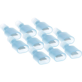 Allpoints 85-1069 Blue Male Quick Disconnect; 1/4