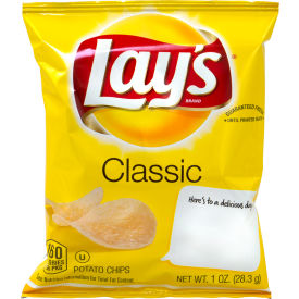LAYS Original Potato Chips 1 oz 50 Count 22000480