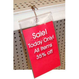 Vinyl Pouch W/Hanging Hole Top Loading 3
