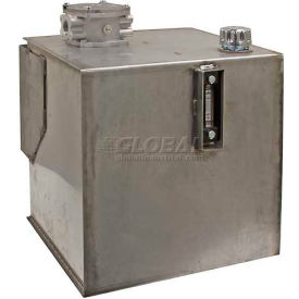 Buyers Hydraulic Reservoir W/Intergral Brackets SMR30SS25 30 Gal. S/S W/25 Micron Filter SMR30SS25