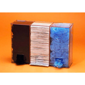 Triplex Hairnets/Bouffants Dispenser Wall Mountable 12