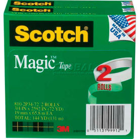 Scotch® Magic™ Tape 810-2P34-72 3/4