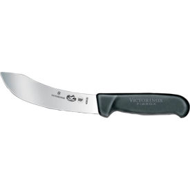 Victorinox 6 Western Beef Skinning Knife Black Fibrox Handle 40639 5.7703.15 - Pkg Qty 10
