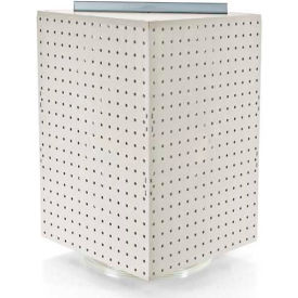 Global Approved 701414-WHT Interlocking Pegboard Countertop Display 14