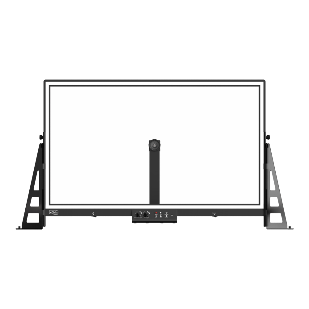 eGlass - Interactive whiteboard - 50in - wired - USB 3.0 - transparent - with document camera - for P/N: HCEG-35 MPN:HCEG-50