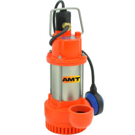 AMT 598A-95 Submersible Drainage/Sump Utility Pump with Automatic Float Switch NPT Outlet 598A-95