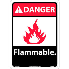 Graphic Signs - Danger Flammable - Plastic 10