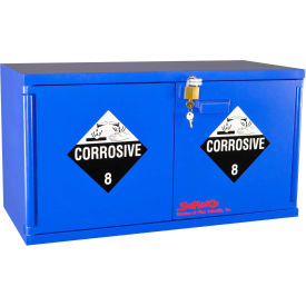 SciMatCo 2.5 Liter Acid Corrosive Cabinet Manual Close 2 Door Plywood 31