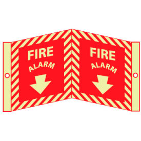 3D Glow Sign Acrylic - Fire Alarm GLV28