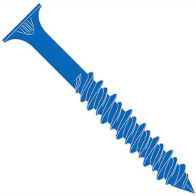 1/4X2 1/4 Phillips Flat Concrete Screw With Drill Bit Blue Perma Seal Pkg of 100 1436CNPF