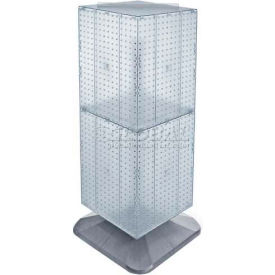 Global Approved 701435-CLR 4-Sided Interlocking Pegboard Floor Display 14