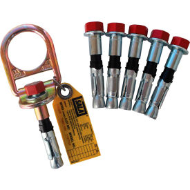 3M™ DBI-SALA® 2104561 Concrete D-ring Anchor 5 Extra Bolts Fixed 310 Cap Lbs 7100217043