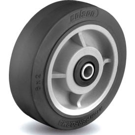 Colson® 4 Series Wheel 5.00006.459.2 WS - 6 x 2 Performa Rubber 1/2 Straight Roller Bearing 5.00006.459.2 WS