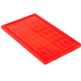 GoVets™ Lid LID181 for Stack and Nest Storage Container SNT180 SNT185 Red - Pkg Qty 6 321RD274