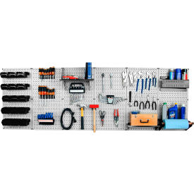 Wall Control Pegboard Master Workbench Kit Gray/Black 96