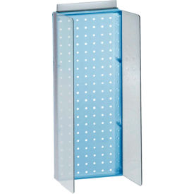 Global Approved 700359-BLU Pegboard Powerwing Display 8