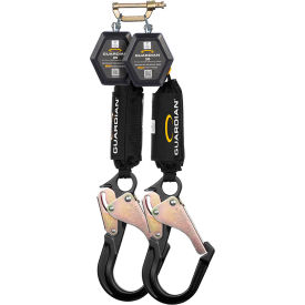 Guardian® CR5 Dual Web Personal Self-Retracting Lifeline Aluminum Rebar Hook 11'L 4200078