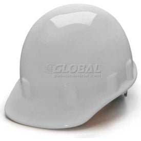 White Cap Style 4 Point Ratchet Sleek Shell Hard Hat HPS14110 - Pkg Qty 12