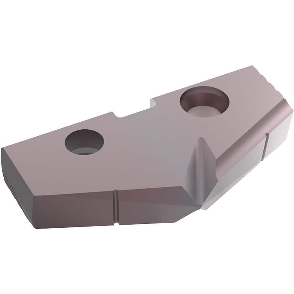 Spade Drill Insert: 35.30 mm Dia, Seat Size 3, Carbide, 132 deg Point MPN:TAM3-35.30